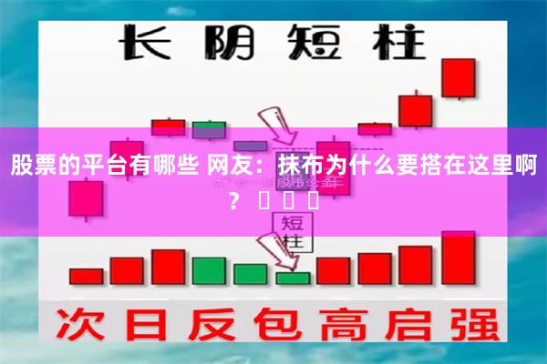 股票的平台有哪些 网友：抹布为什么要搭在这里啊？ ​​​